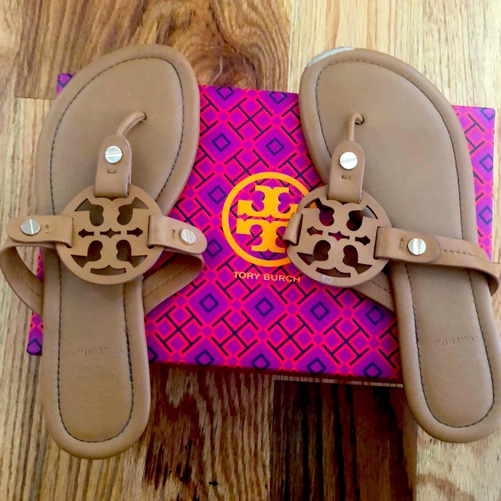 Brown Tory Burch sandals size 8